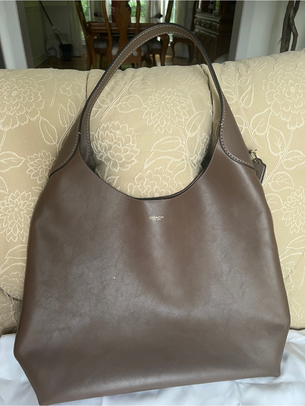 Coach Brown Leather Shoulder Bag